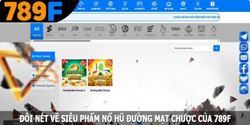 Đôi nét về siêu phẩm nổ hũ đường mạt chược của 789F Đôi nét về siêu phẩm nổ hũ đường mạt chược của 789F