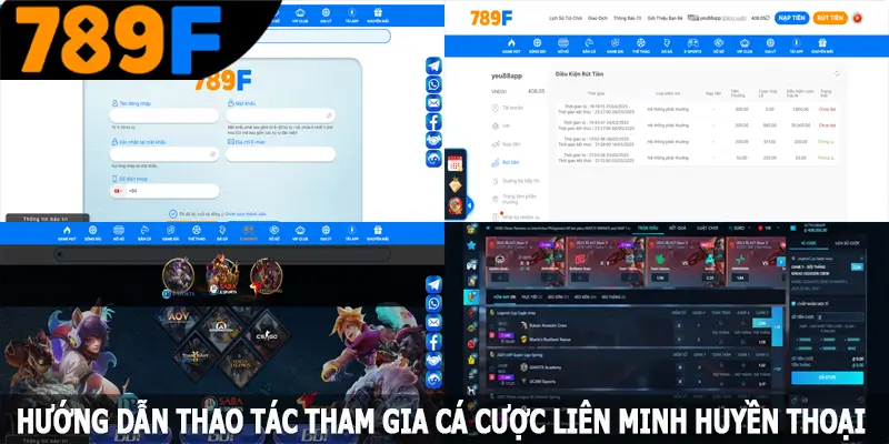 Hướng dẫn thao tác tham gia liên minh huyền thoại