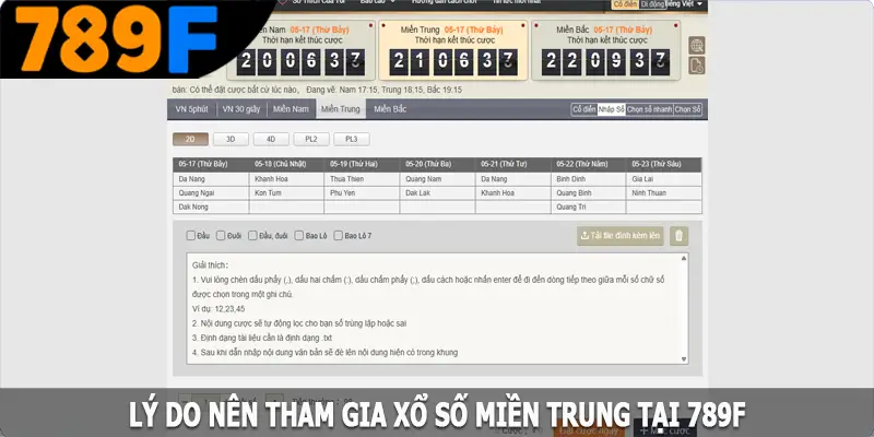 Lý do nên tham gia xổ số miền Trung tại 789F ly do nen tham gia xo so mien trung tai 789f