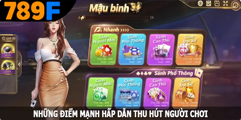 Những điểm mạnh hấp dẫn thu hút người chơi