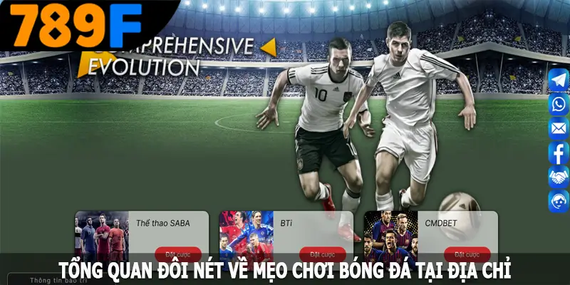 Tổng quan đôi nét về mẹo chơi bóng đá tại địa chỉ Tổng quan đôi nét về mẹo chơi bóng đá tại địa chỉ